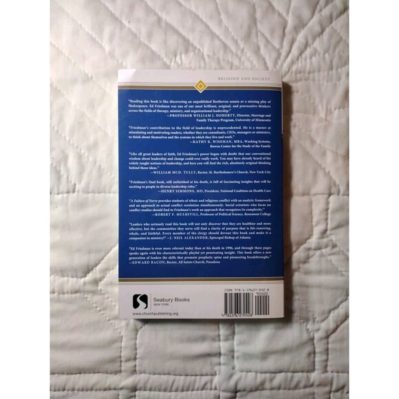 A Failure of Nerve: Leadership in the Age of the Quick Fix By Edwin H. Friedman - Picture 13 of 14